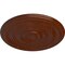 Ekena Millwork Carton Smooth Medallion (Canopies up to 9 1/8"), 29 1/8"OD x 1 1/2"P, Burnished Mahogany Crackle CM29CABMC - alternate 2